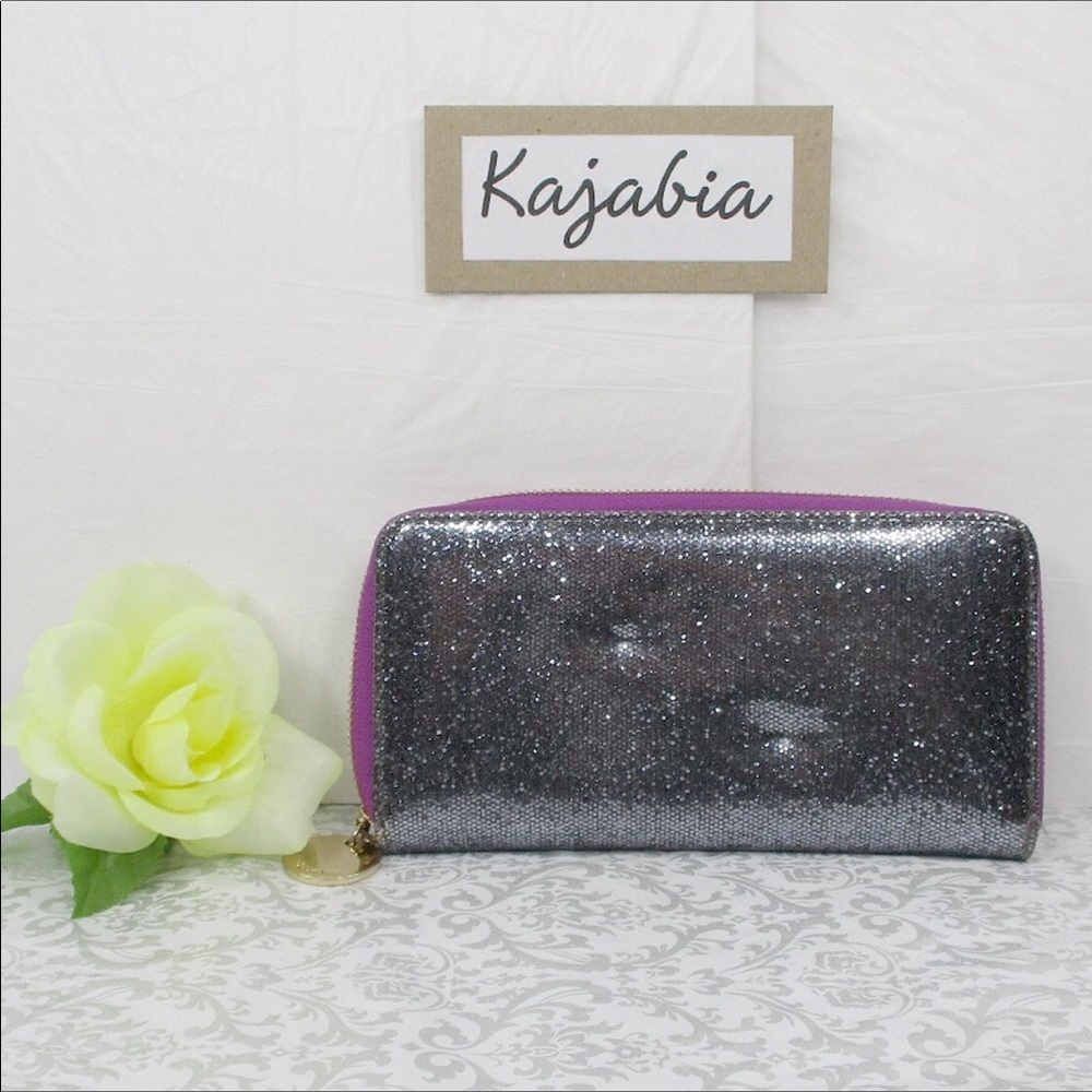 DEUX LUX Pink/Purple Flitter Wallet